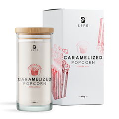 Caramelized Popcorn Aromatic Candle | Vela Aromática Palomita Caramelizada