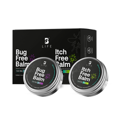 Kit Bug Free & Itch Free Balm | Kit de Bálsamos Repelente y para Después de Picaduras de Insectos