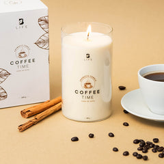 Coffee Time Aromatic Candle | Vela Aromática de Café Recién Hecho