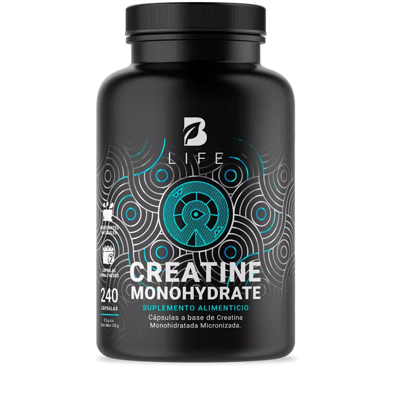 Creatine Monohydrate Caps | Creatina Monohidratada