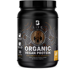 Organic Vegan Protein Chocolate | Proteína Orgánica Vegana Sabor Chocolate