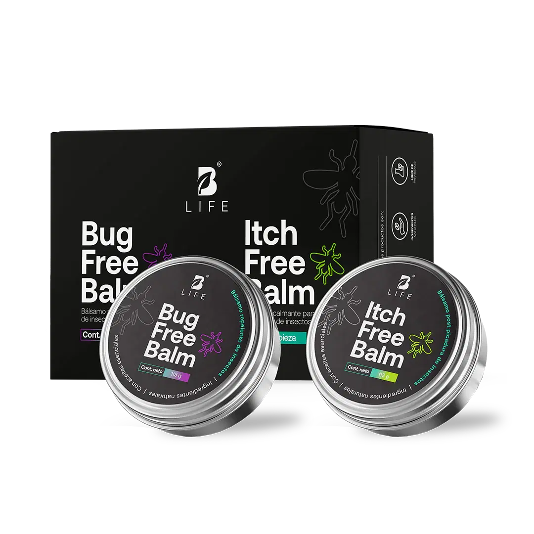 Imagen de Kit Bug Free & Itch Free Balm | Kit de Bálsamo Anti-picaduras y Bálsamo Post-picaduras de Insectos 2 piezas 113 g c/u