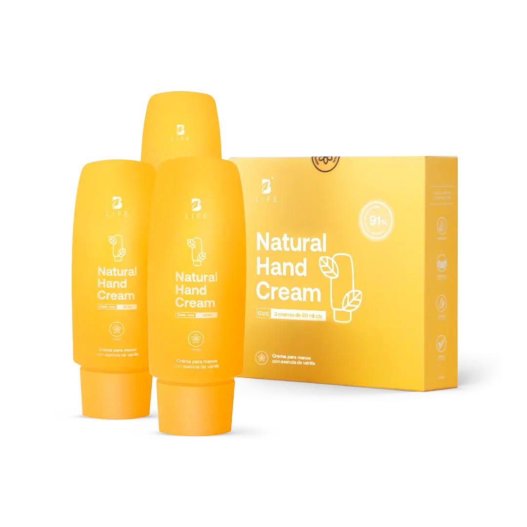 Imagen de Natural Hand Cream Vainilla | Crema Natural para Manos Vainilla 80 ml c/u