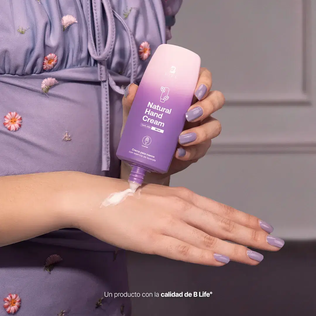 Imagen de Natural Hand Cream Lavanda | Crema Natural para Manos Lavanda 80 ml c/u