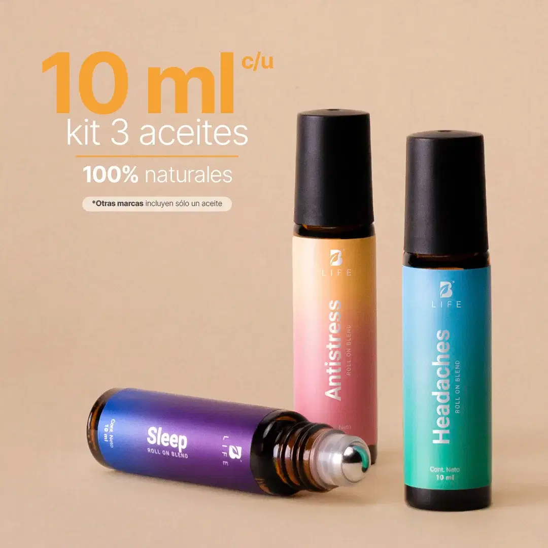 Imagen de Aceite Roll On | Relax Kit 3 piezas 10 ml c/u