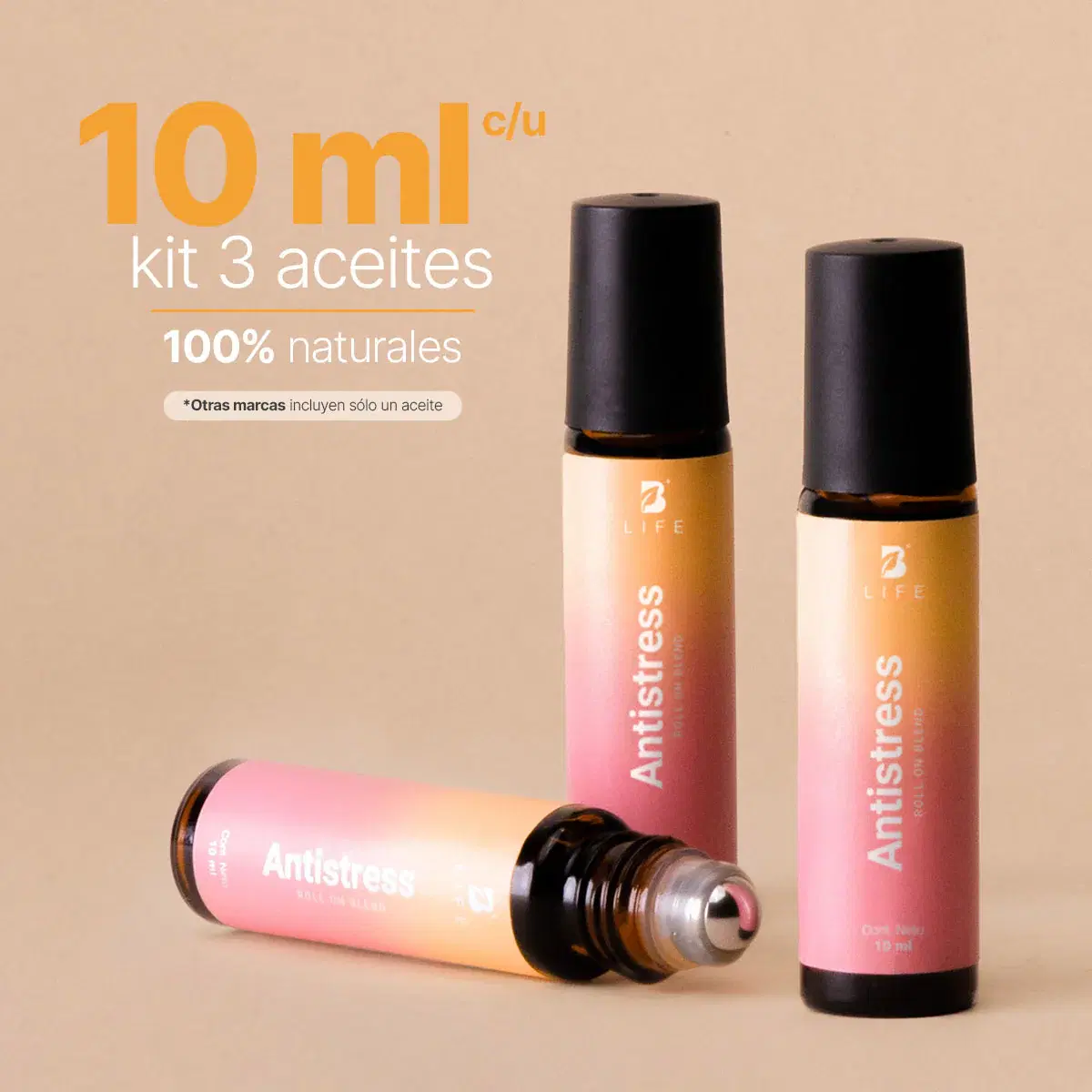 Imagen de Aceite Roll On | Serenidad 3 piezas 10 ml c/u