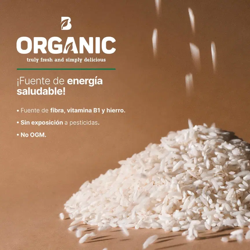 Imagen de Arroz Blanco Orgánico | 2 kg