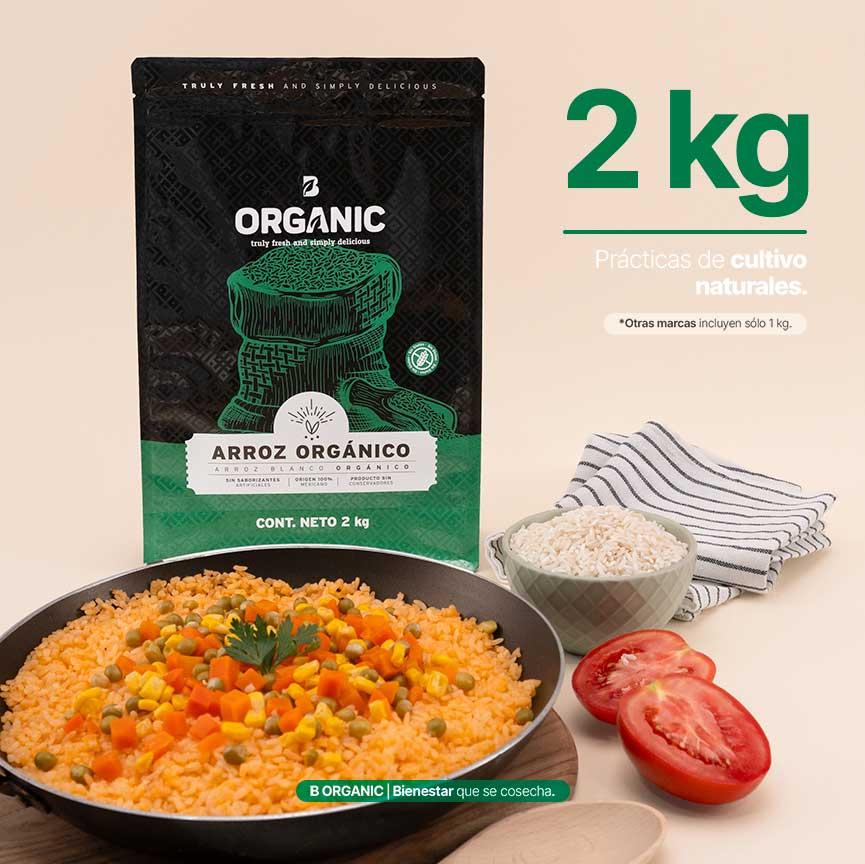 Imagen de Arroz Blanco Orgánico | 2 kg