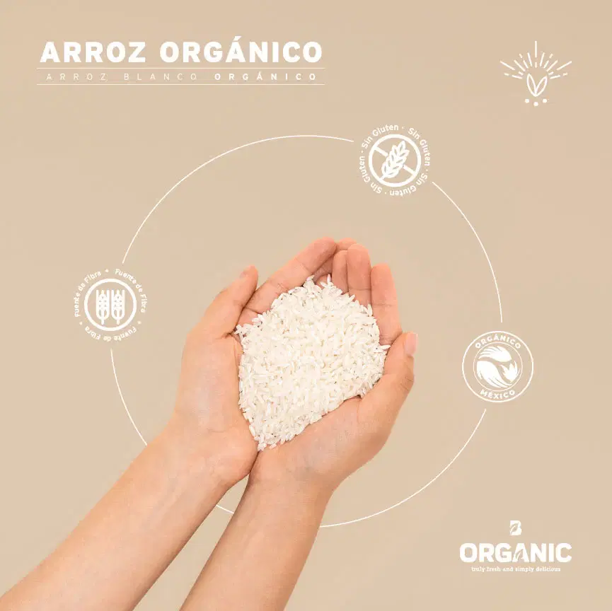 Imagen de Arroz Blanco Orgánico | 2 kg