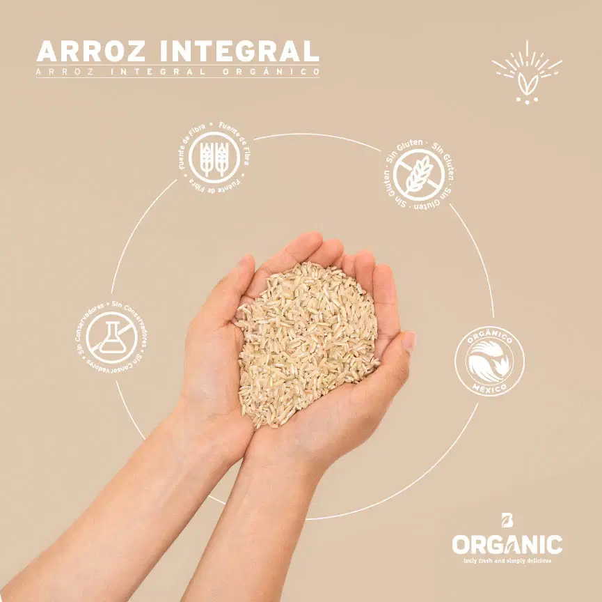 Imagen de Arroz Integral Orgánico | 2 kg