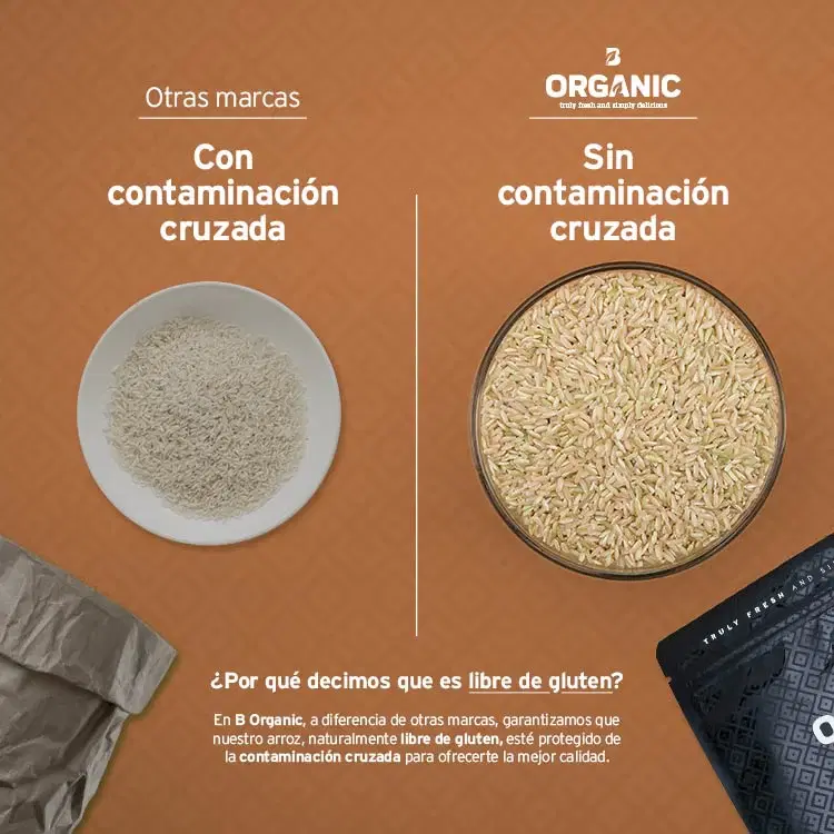 Imagen de Arroz Integral Orgánico | 2 kg