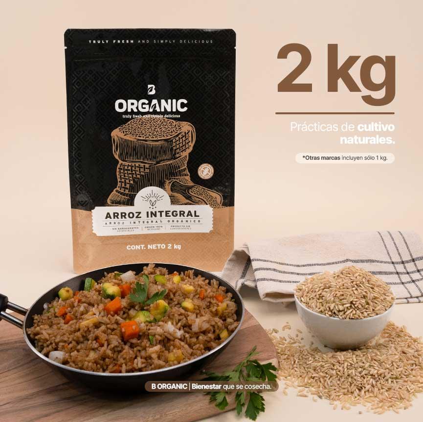 Imagen de Arroz Integral Orgánico | 2 kg