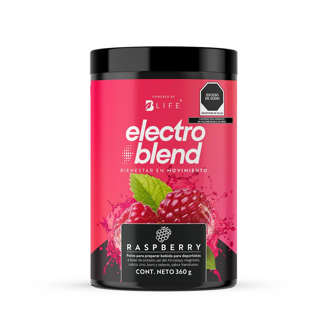Imagen de Electroblend Raspberry | Bebida Hidratante Sin Azúcar sabor Frambuesa 60 servicios