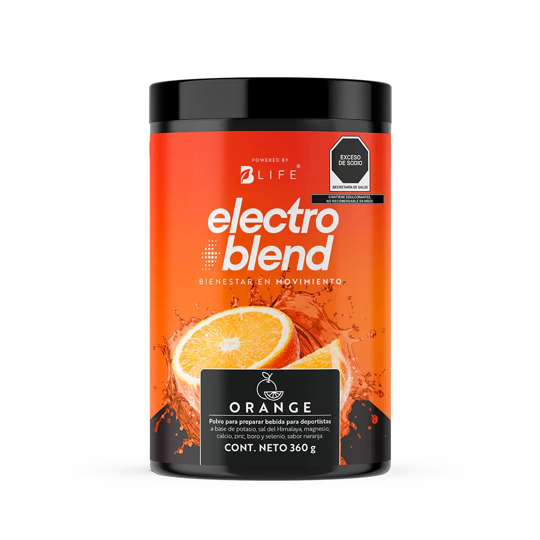 Imagen de Electroblend Orange | Bebida Hidratante Sin Azúcar sabor Naranja 60 servicios