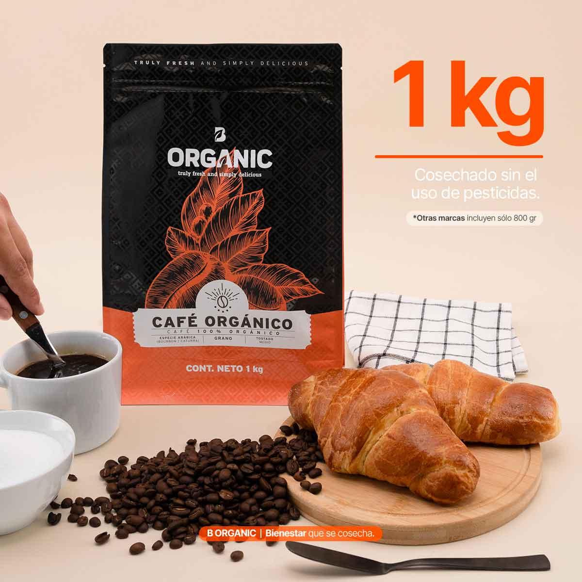 Imagen de Café en Grano Orgánico | 1 kg