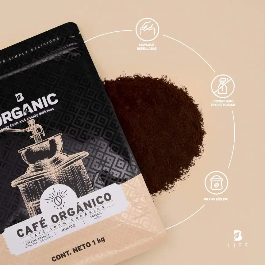 Imagen de Café Molido Orgánico | 1 kg