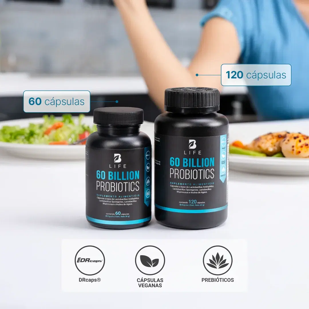 Imagen de 60 Billones de Probióticos | DRcaps | con Inulina De Agave 