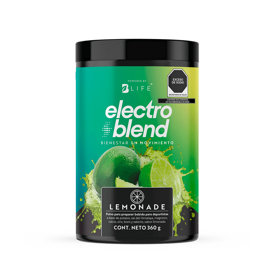 Imagen de Electroblend Lemonade | Bebida Hidratante Sin Azúcar sabor Limonada 60 servicios