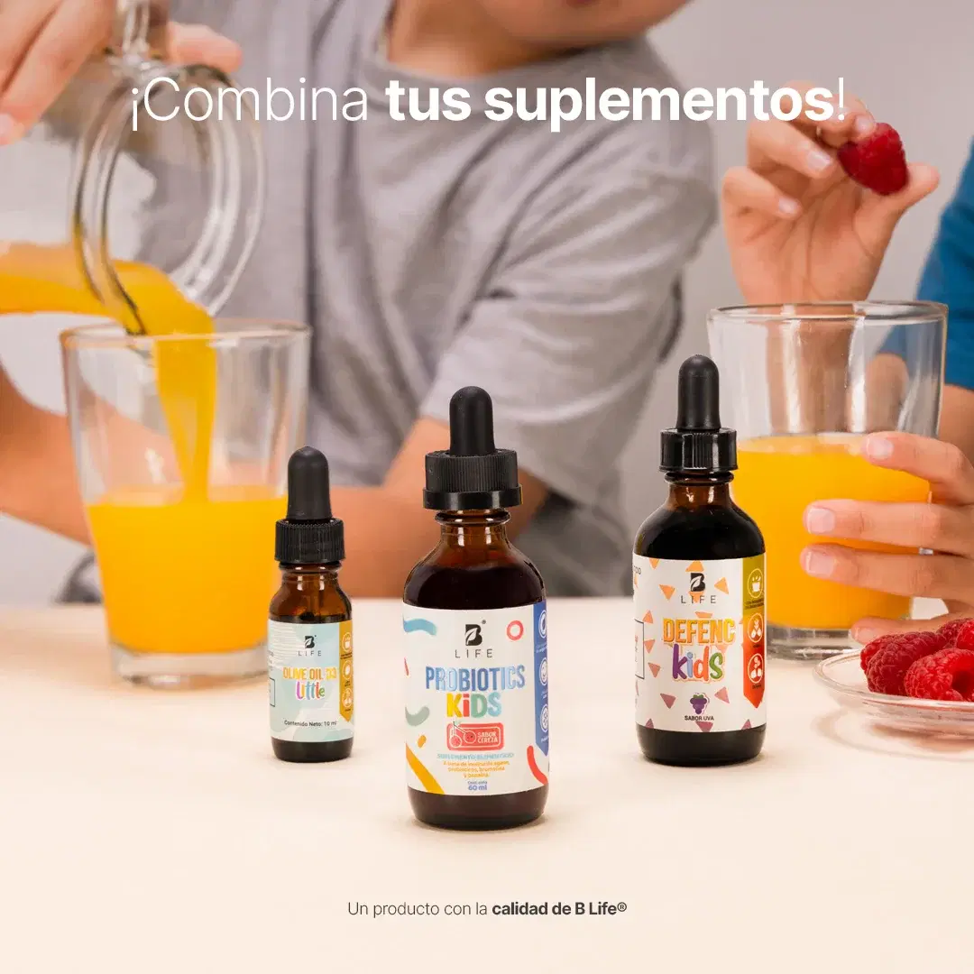 Imagen de Probióticos en Gotas con 9 Cepas, Inulina y Bromelina | 35 Billones por Porción | Probióticos para Niños | 60 Tomas Sabor Cereza 