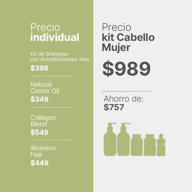 Imagen de Kit Cabello Sano Mujer