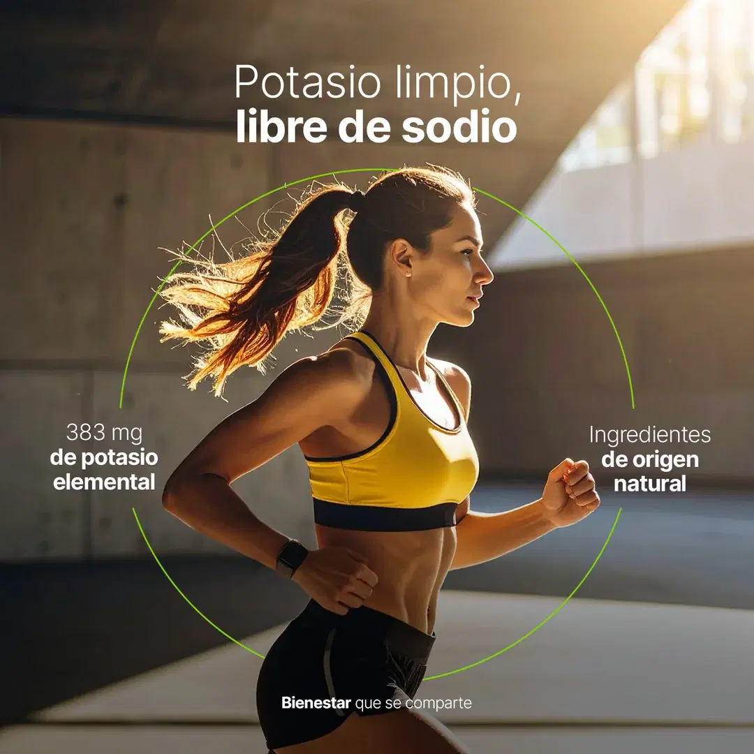 Imagen de Fórmula Pura de Citrato de Potasio | 383 mg  Porción | 60 Cápsulas