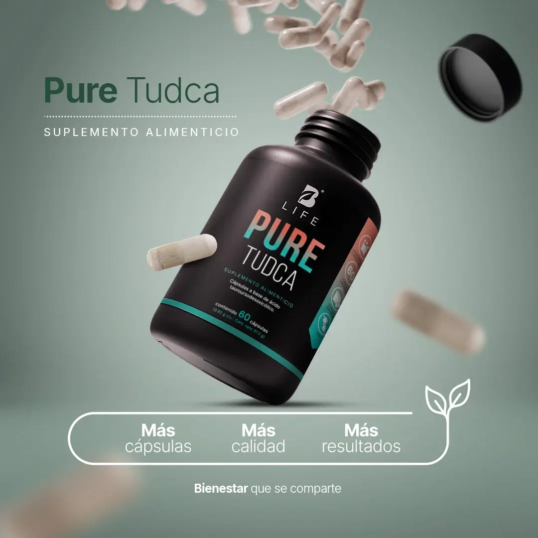Imagen de TUDCA  | Alta Pureza | 500 mg por cápsula | 60 Cápsulas