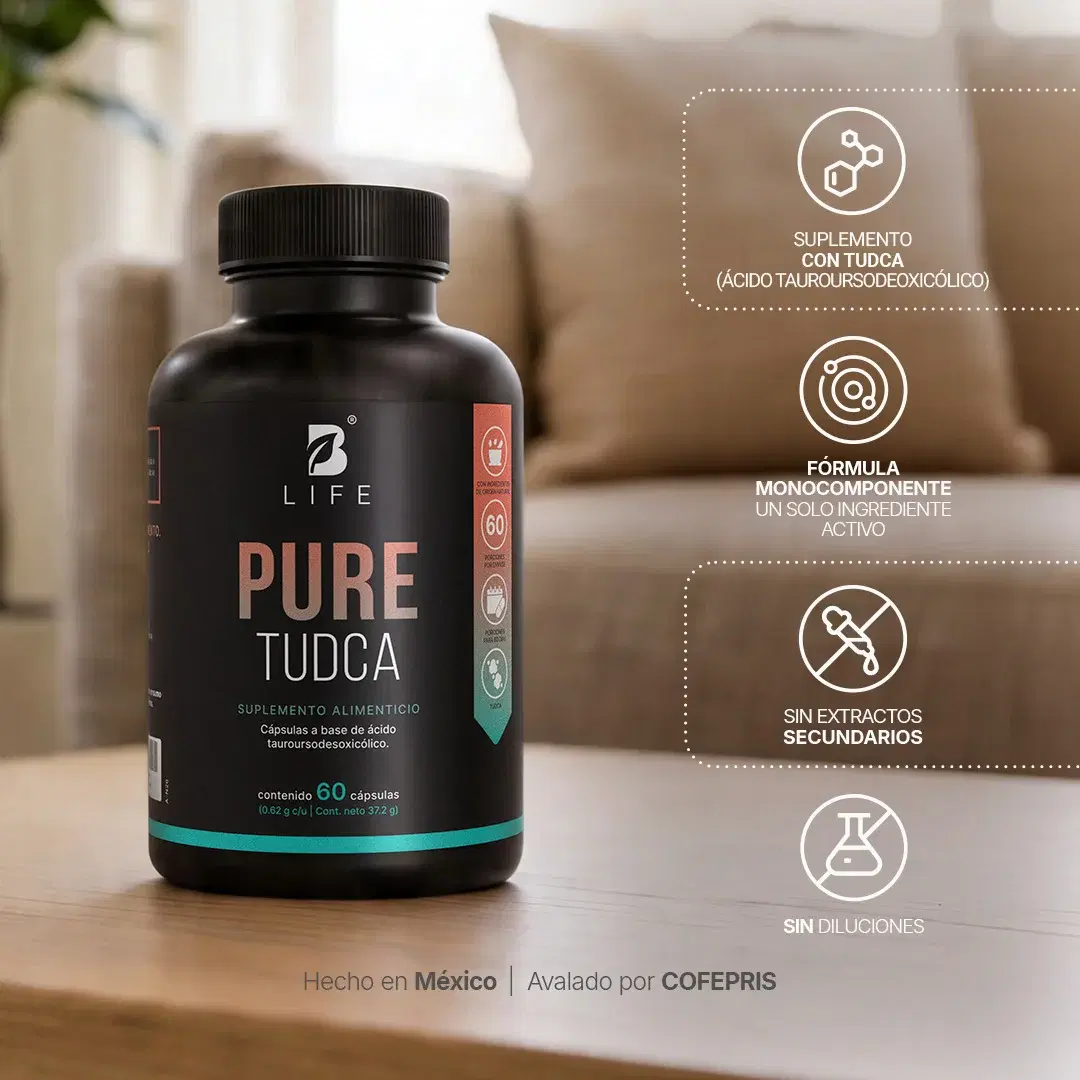 Imagen de TUDCA  | Alta Pureza | 500 mg por cápsula | 60 Cápsulas