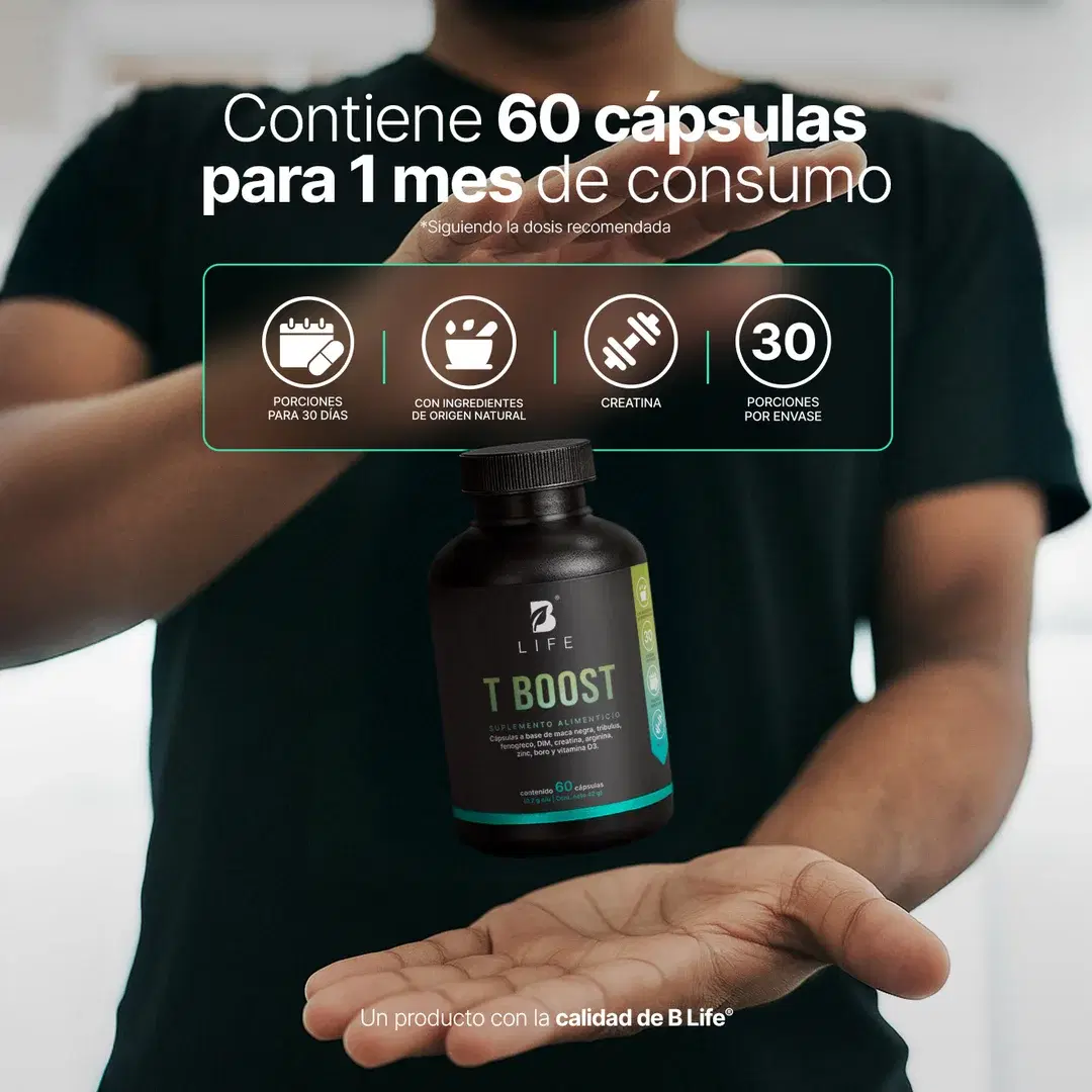 Imagen de Fórmula con Extractos Vegetales y Minerales | 60 Cápsulas | Adicionado con Creatina y D3