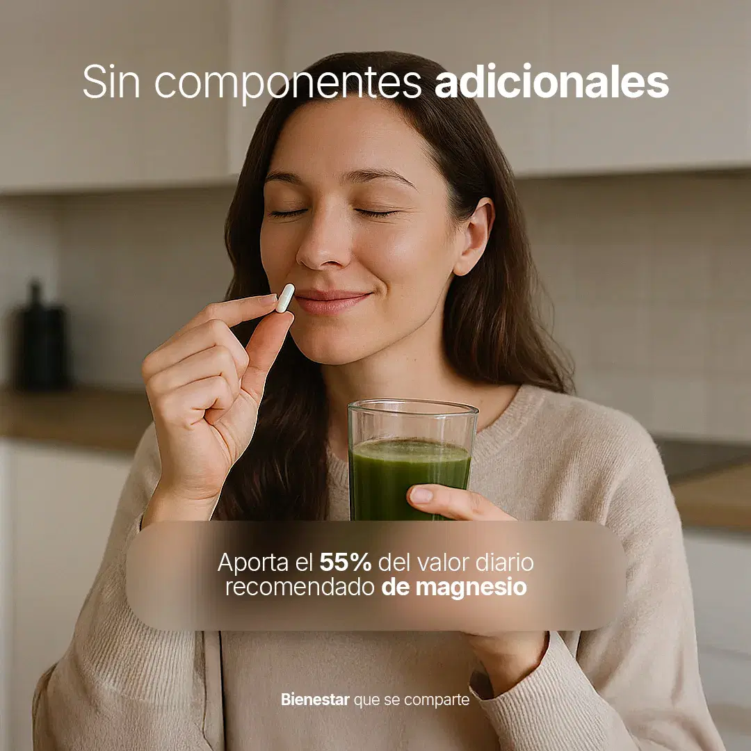 Imagen de Mezcla de 4 tipos de Magnesio | 1400 mg por porción | 60 cápsulas