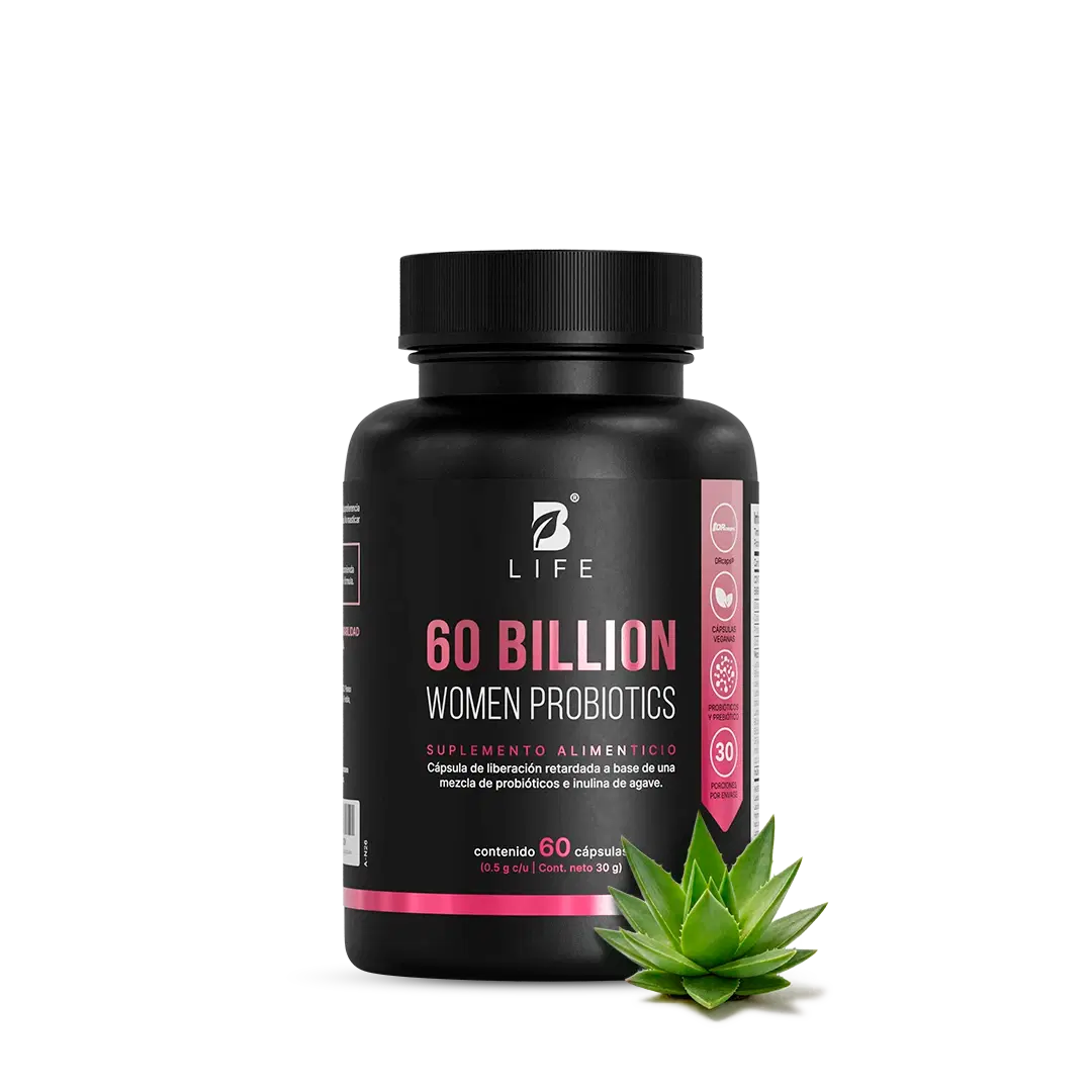 Imagen de 60 billones de Probióticos Para Mujer | con Bromelina e Inulina de Agave