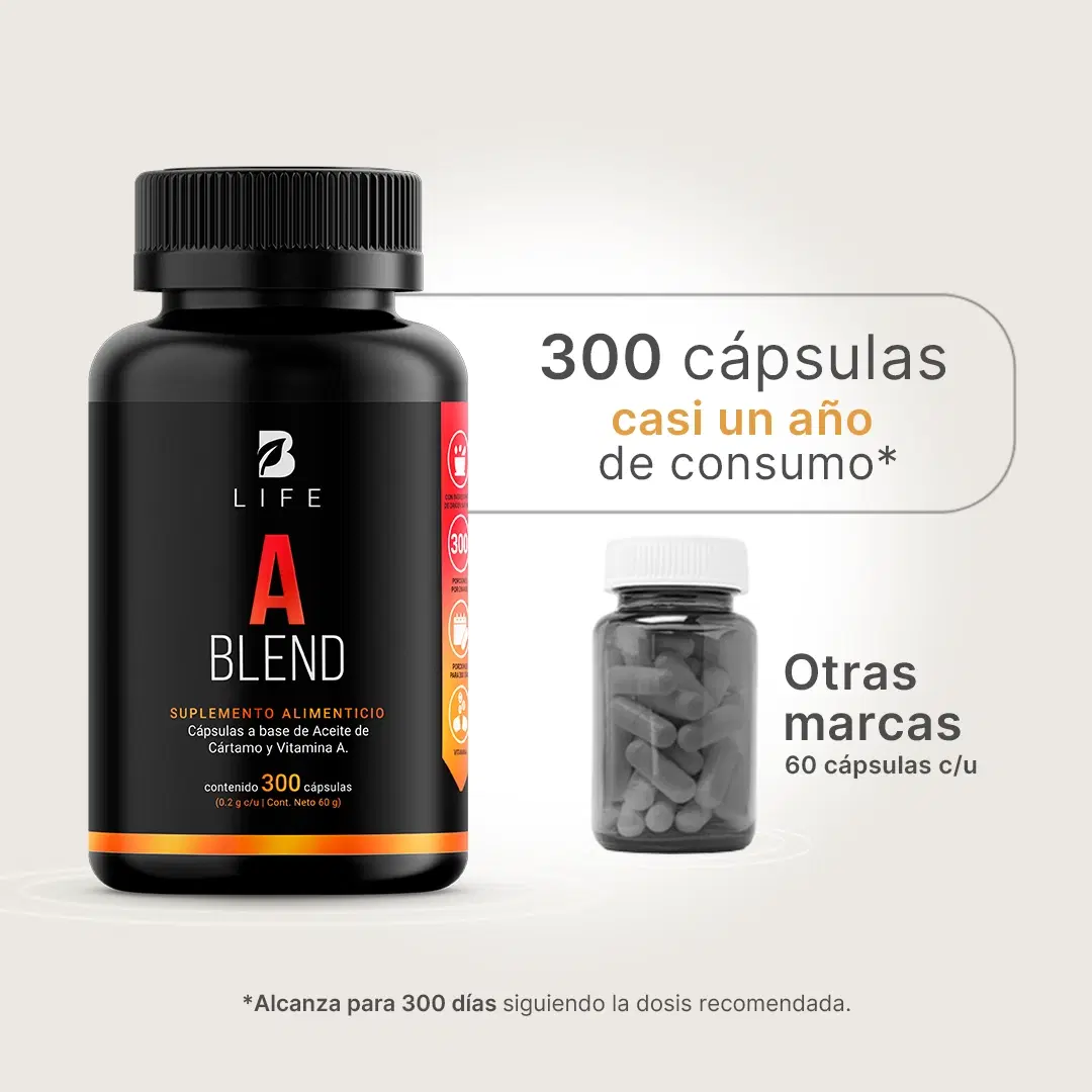 Imagen de Vitamina A | con Aceite de Cártamo | 1000 mg Porporción | 300 cápsulas