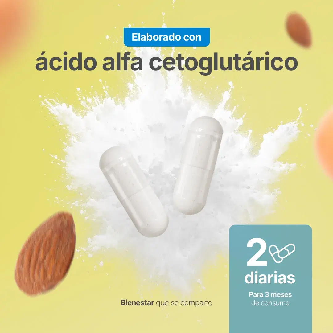 Imagen de AKG | 1000mg por porción | 180 Cápsulas