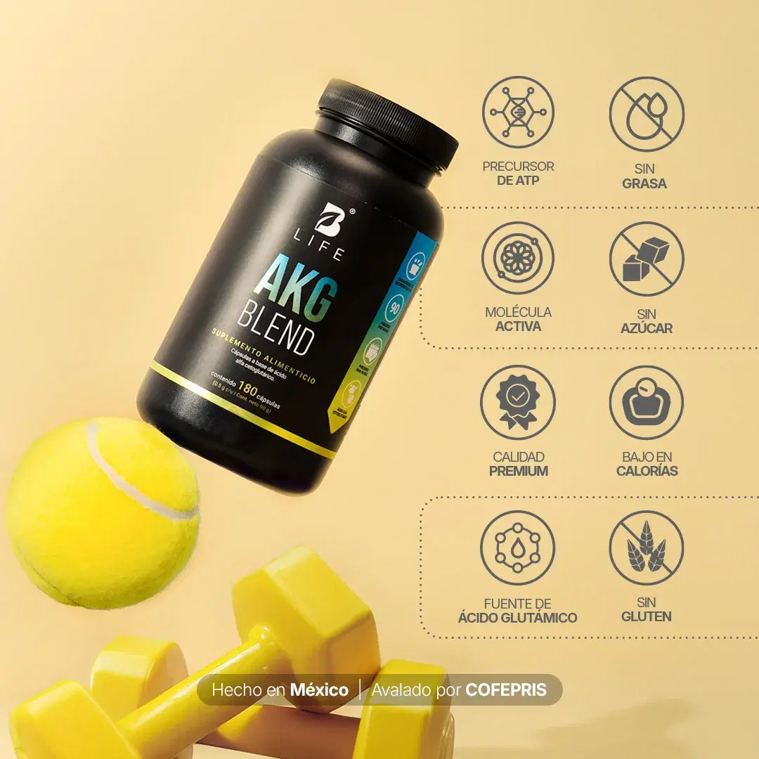 Imagen de AKG | 1000mg por porción | 180 Cápsulas