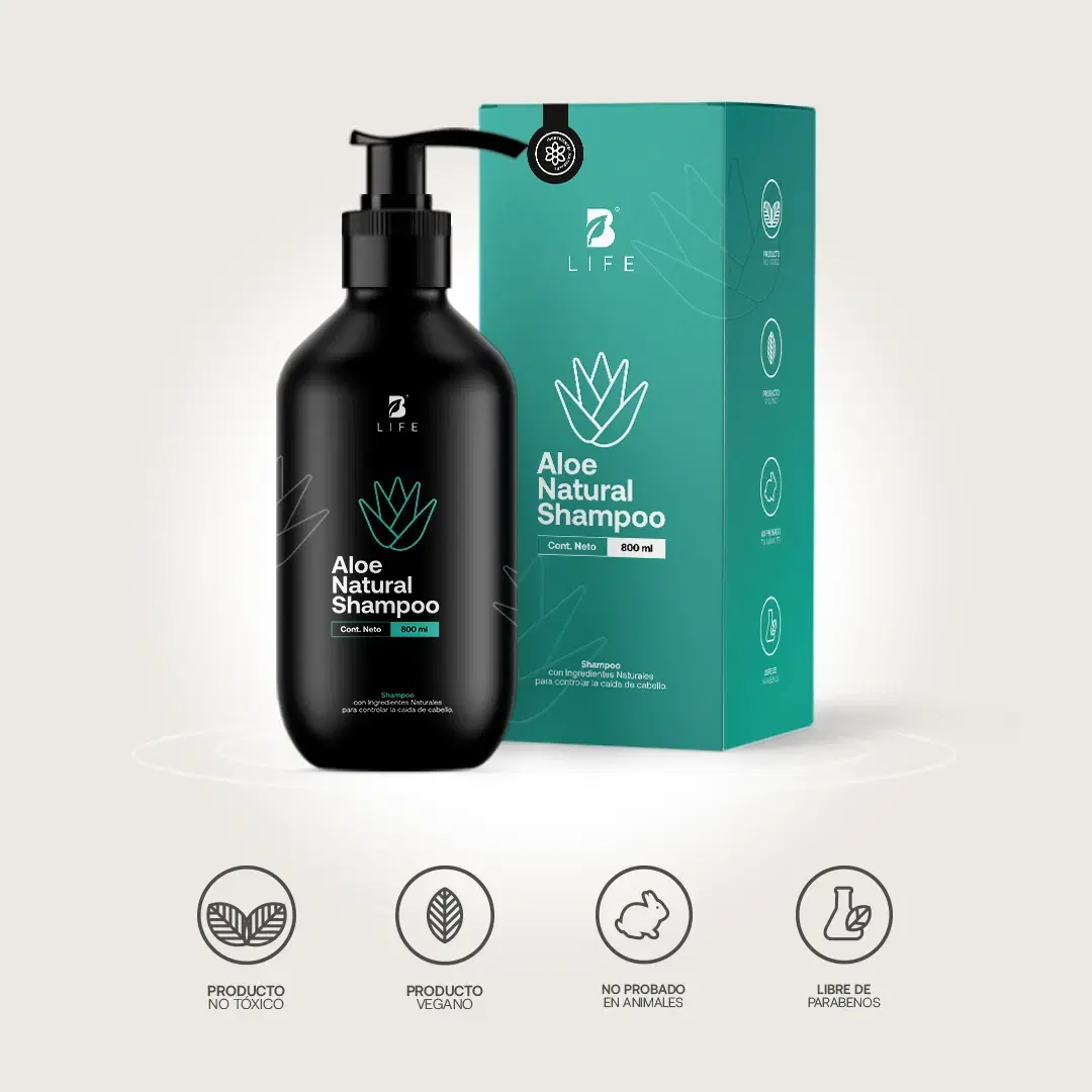 Imagen de Aloe Natural Shampoo | Champú Natural de Aloe