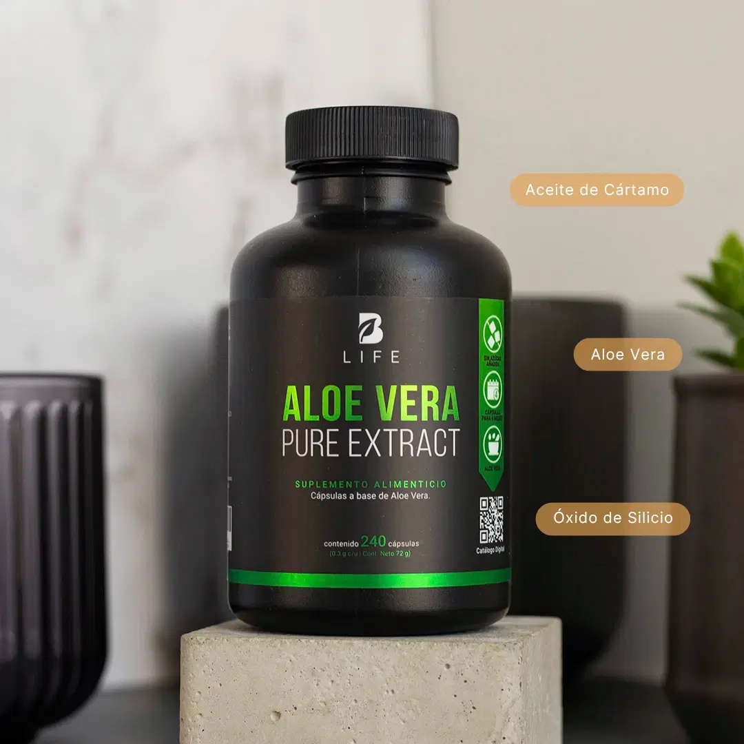 Imagen de Extracto de Aloe Vera | Concentración 200:1 | 240 cápsulas