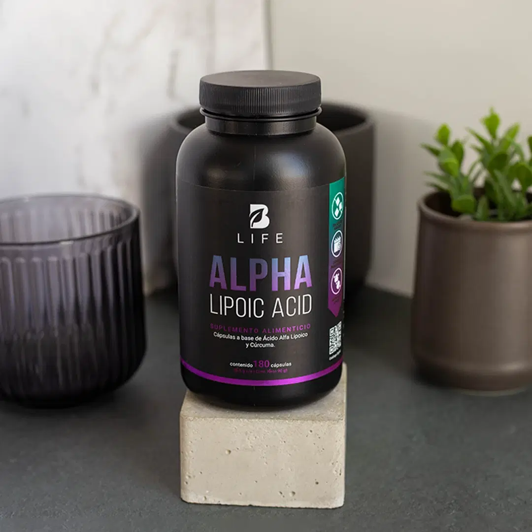 Imagen de Ácido Alfa Lipoico | adicionado con Cúrcuma | 180 cápsulas