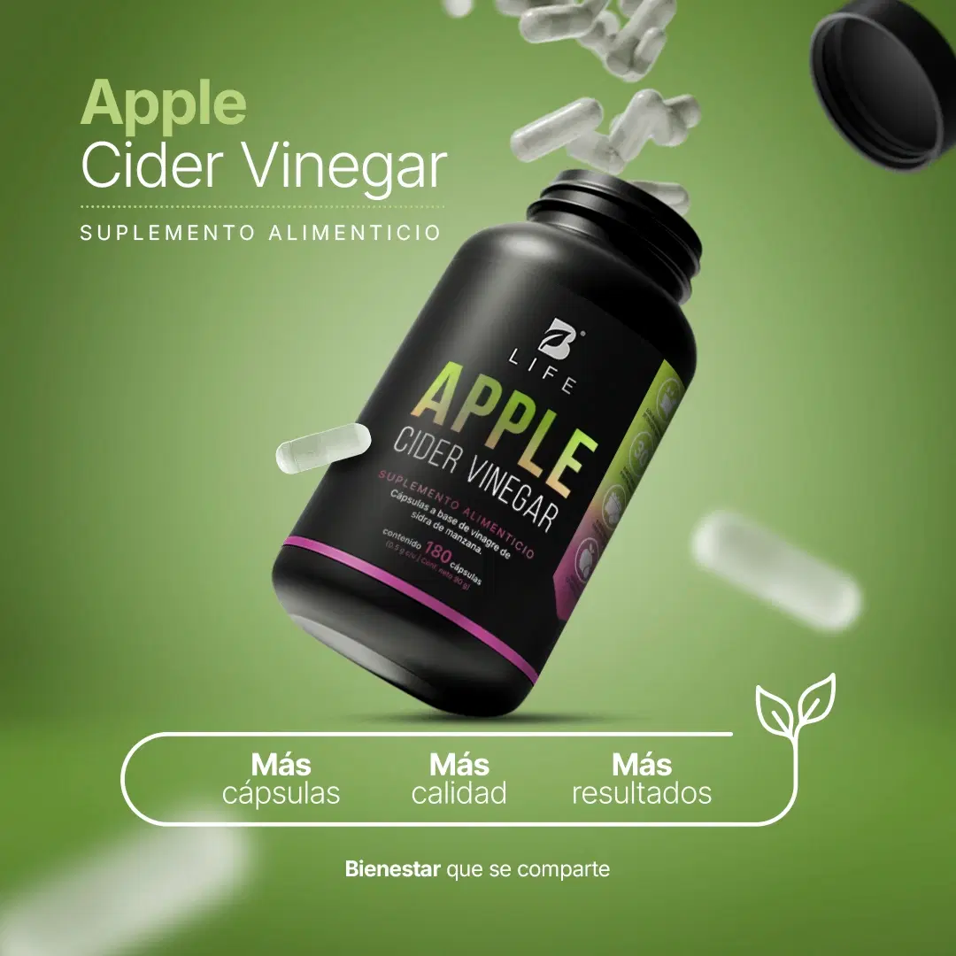 Imagen de Vinagre de Sidra de Manzana | Fórmula Natural en Cápsulas