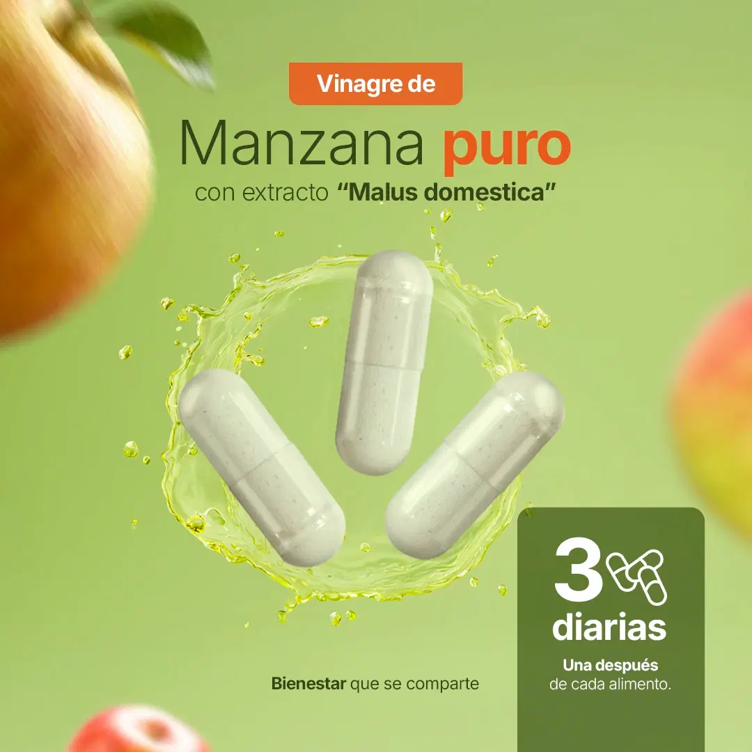 Imagen de Vinagre de Sidra de Manzana | Fórmula Natural en Cápsulas