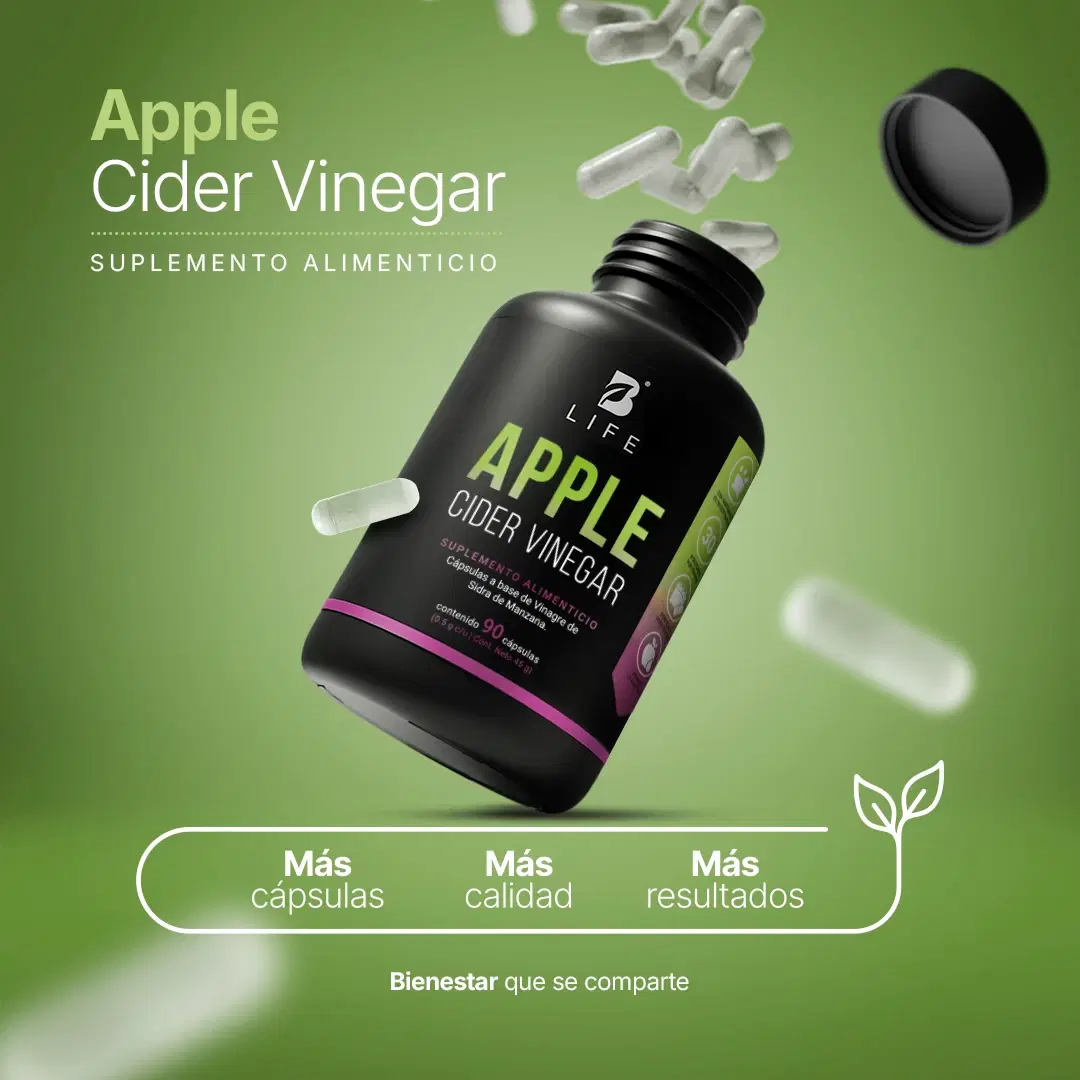 Imagen de Vinagre de Sidra de Manzana | Fórmula Natural en Cápsulas