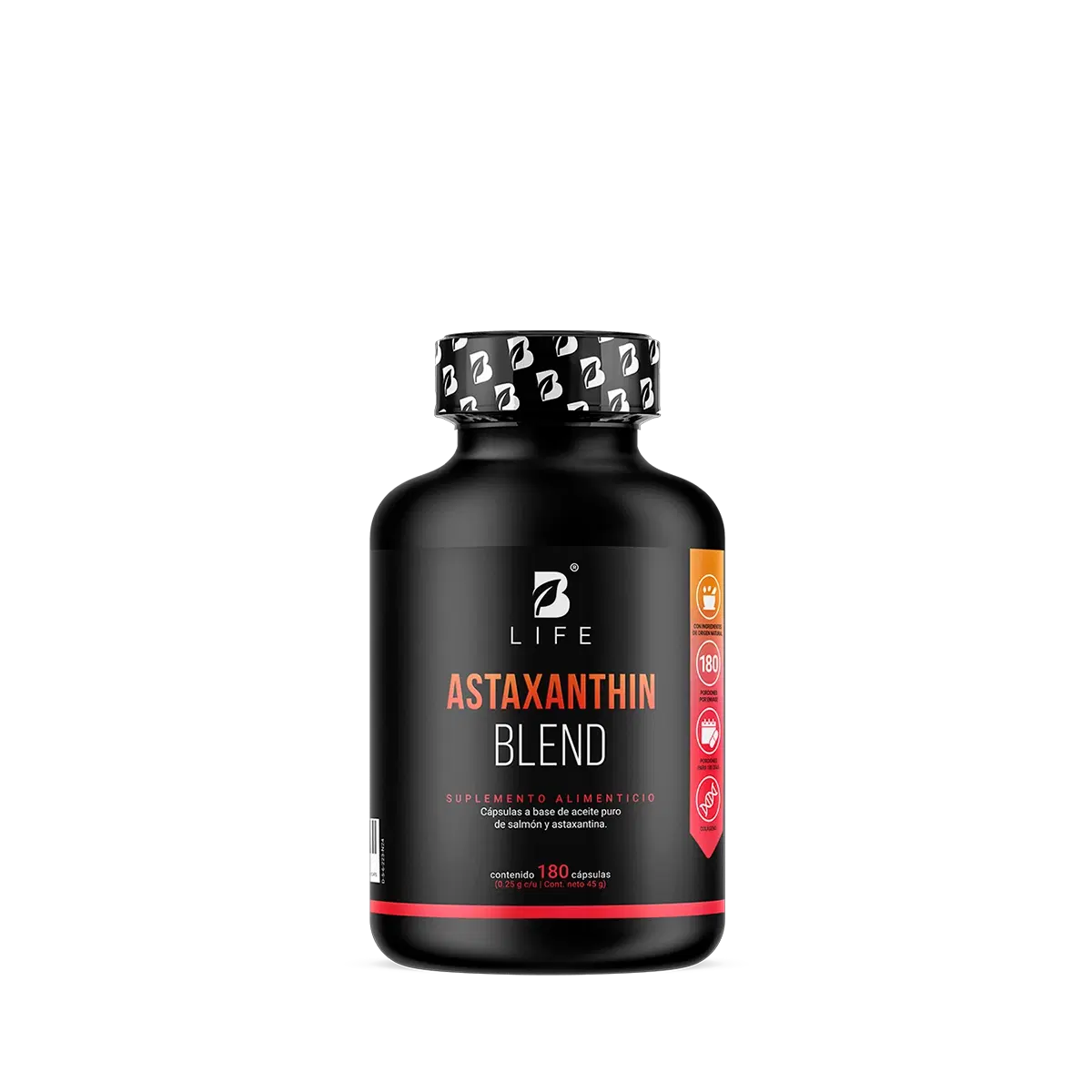 Imagen de Astaxantina | con Aceite de Salmón | 180 cápsulas