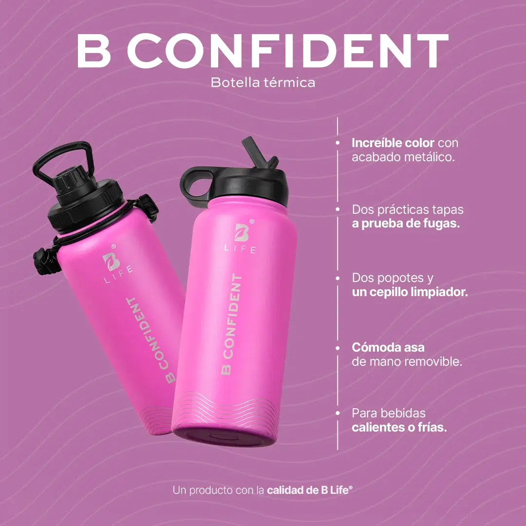 Imagen de B Confident | Botella Térmica 1 o 2 L