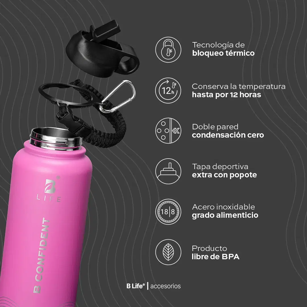 Imagen de B Confident | Botella Térmica 1 o 2 L