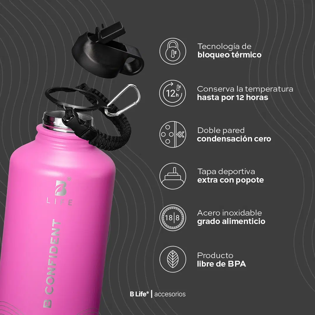 Imagen de B Confident | Botella Térmica 1 o 2 L