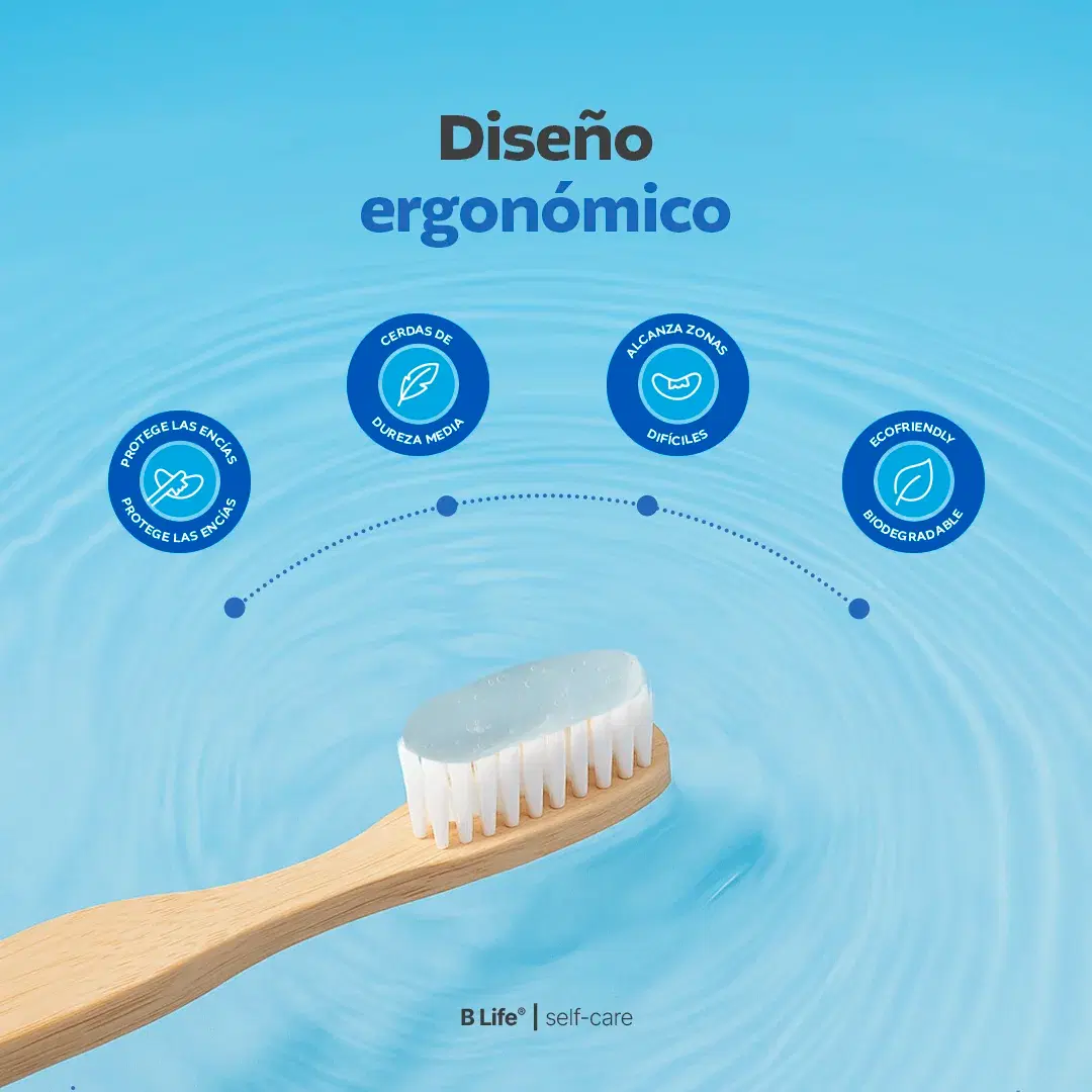 Imagen de Bamboo Toothbrush | Cepillos Dentales de Bambú 10 o 20 Piezas