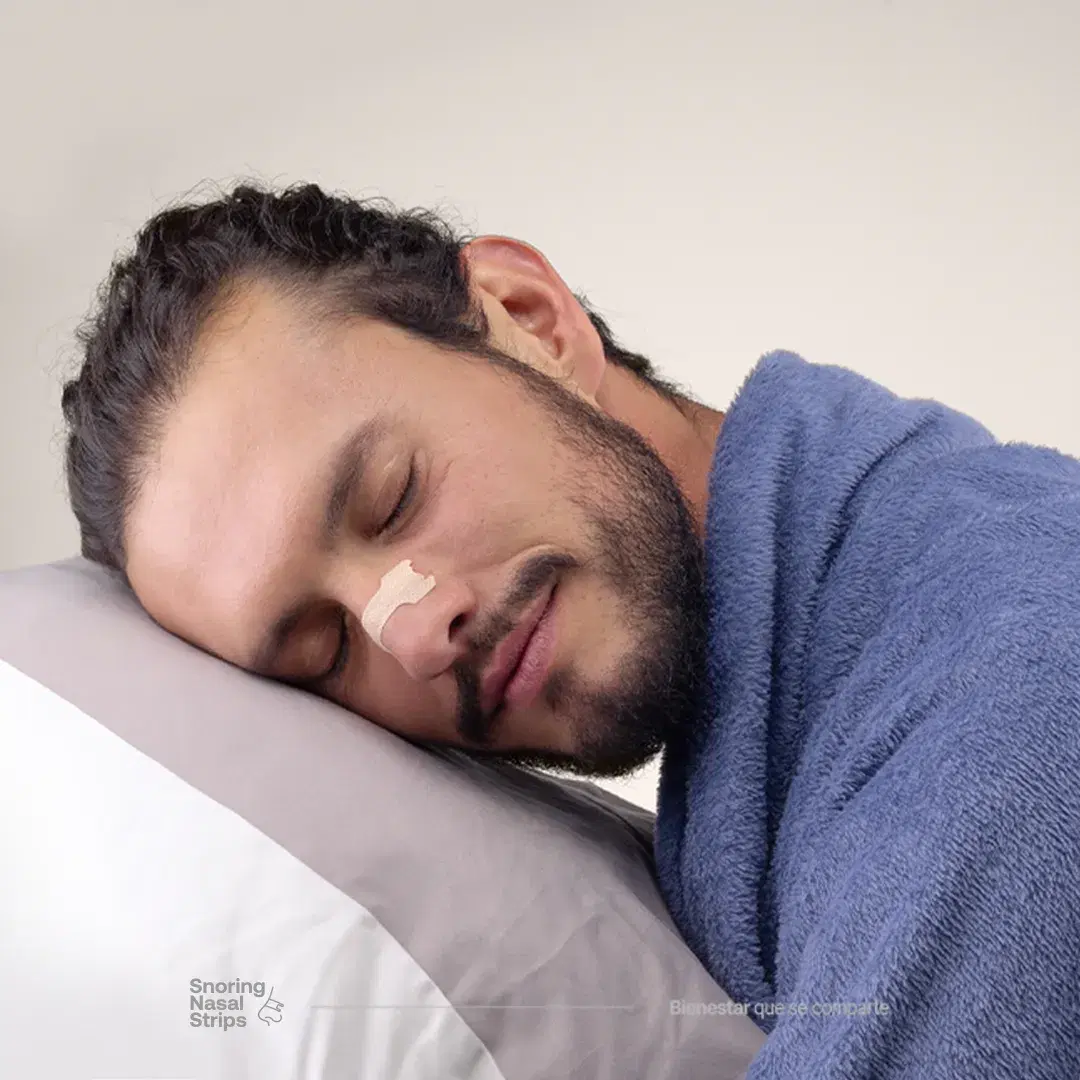 Imagen de Snoring Nasal Strips B Life. Bandas Nasales para Dormir