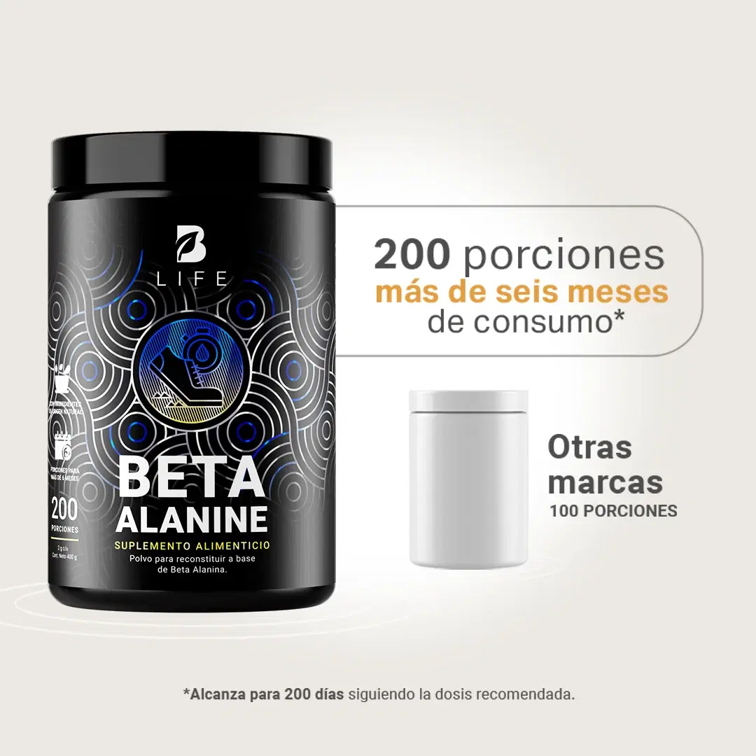 Imagen de Beta Alanina en polvo | 200 Servicios | 400 Gramos