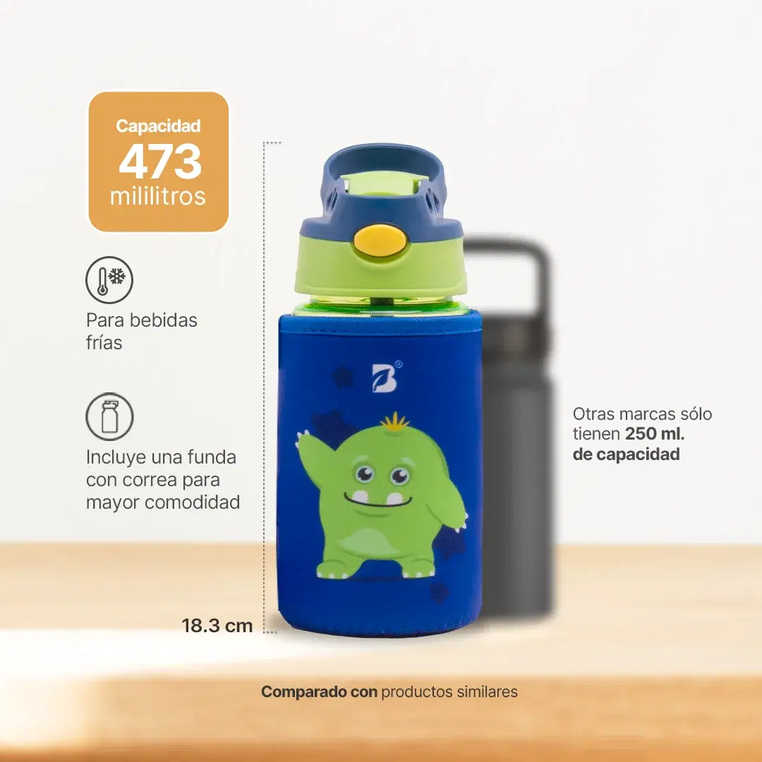 Imagen de Botella Para Niños | Cebollín 473 ml