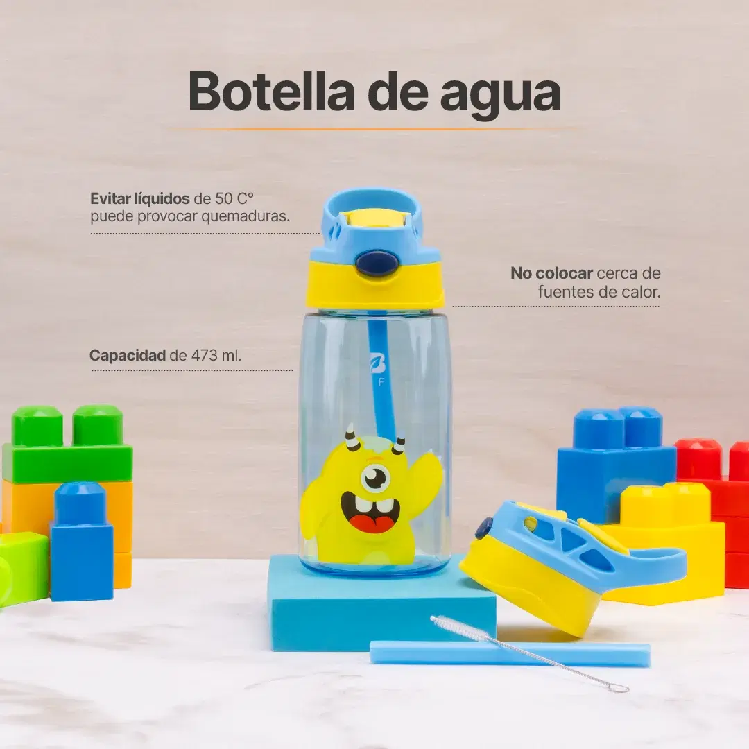 Imagen de Botella Para Niños | Frijolín 473 ml