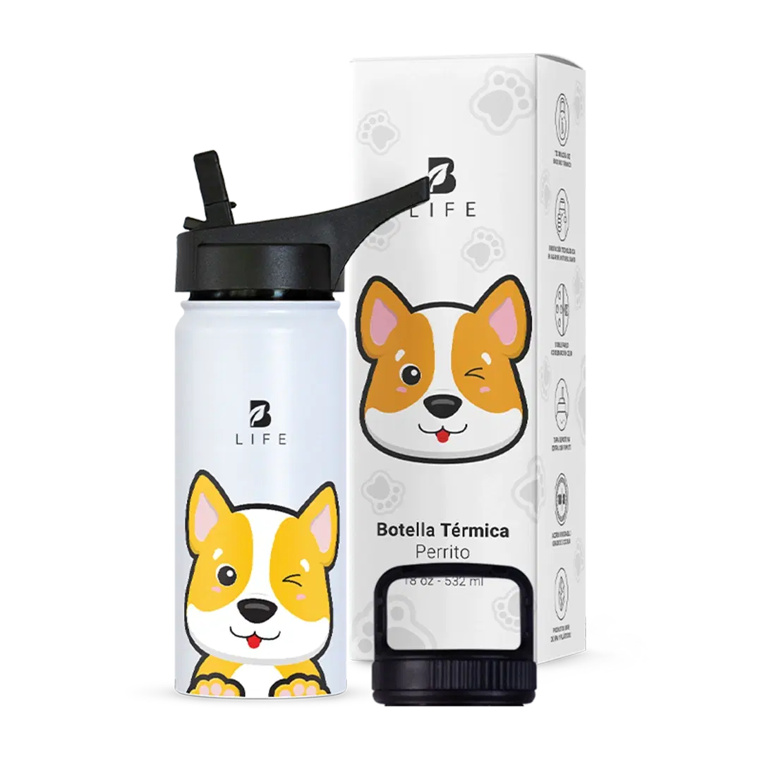 Imagen de Botella Térmica Para Niños | Perrito 355 y 532 ml