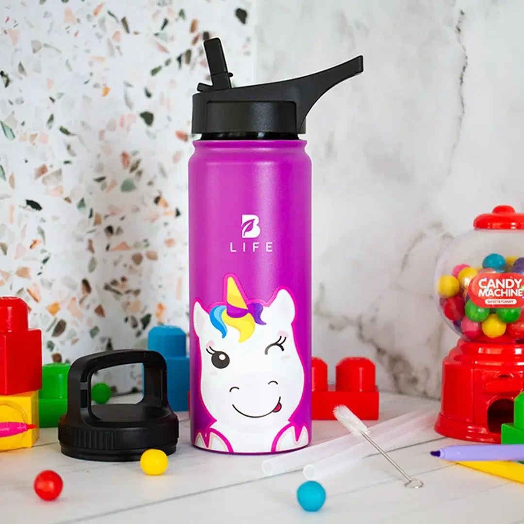 Imagen de Botella Térmica Para Niños | Unicornio 355 y 532 ml